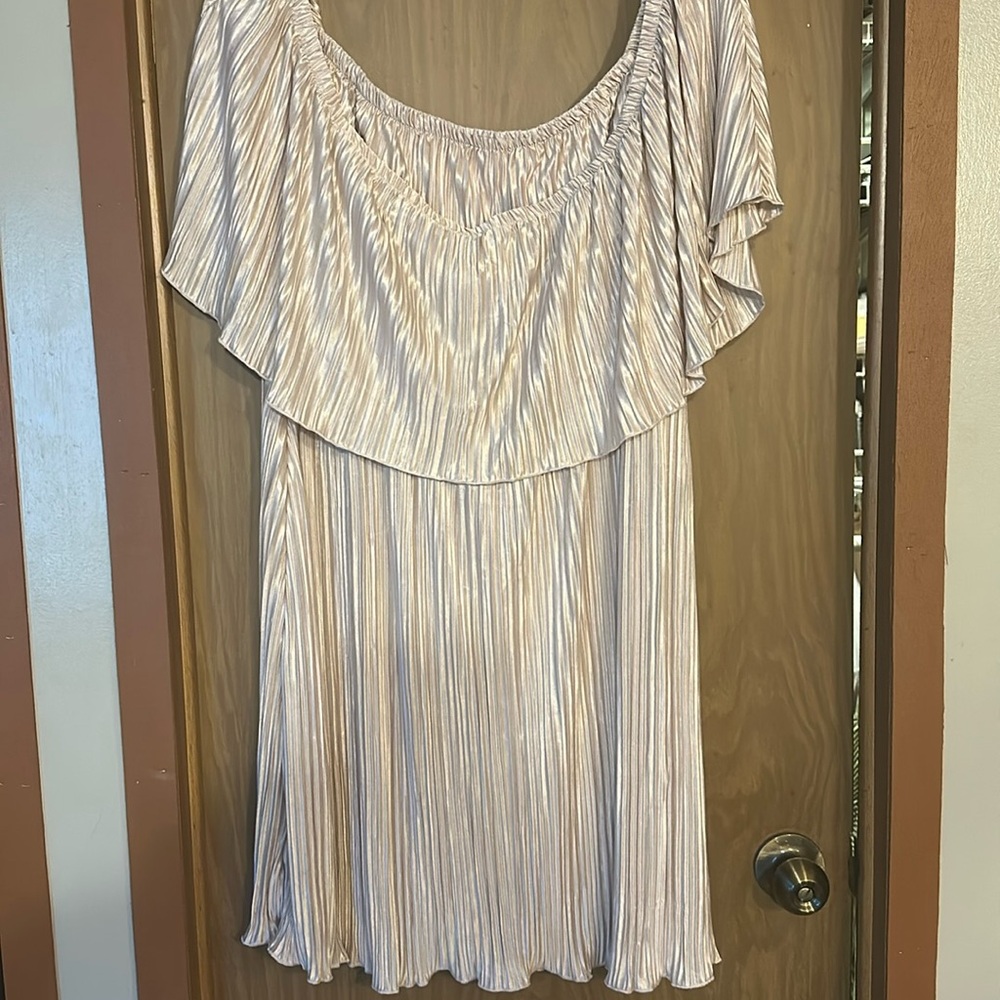 Shein off the shoulder dress